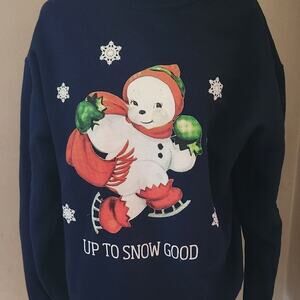 Urban outfitters up to snow good pun pullover small to medium